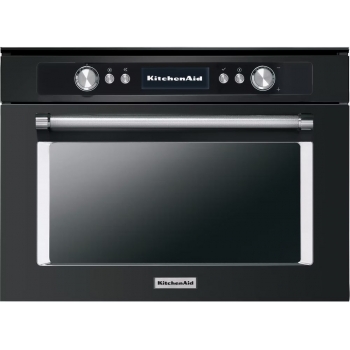 KitchenAid KOQCXB45600 45厘米 34公升 嵌入式蒸焗爐 (黑色)